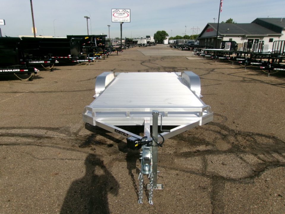 New 2027 Aluma 8216TILT-TA-EL-RTD Car Hauler