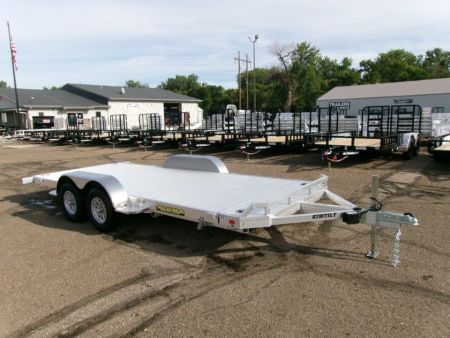 New 2027 Aluma 8216TILT-TA-EL-RTD Car Hauler