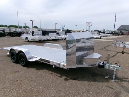New 2027 Aluma 8216ANV-TILT-TA-EL-RTD Car Hauler
