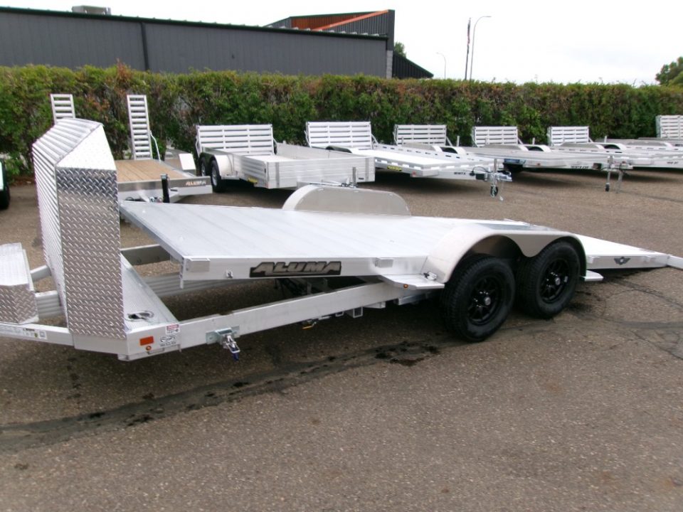New 2027 Aluma 8218ANV-TILT-TA-EL-RTD Car Hauler