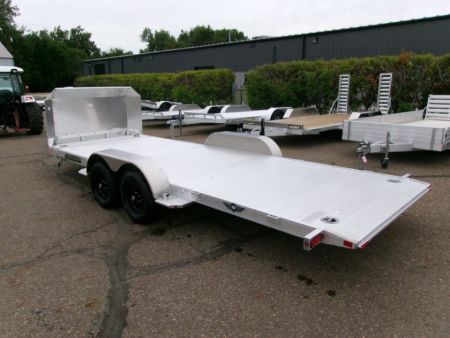 New 2027 Aluma 8218ANV-TILT-TA-EL-RTD Car Hauler
