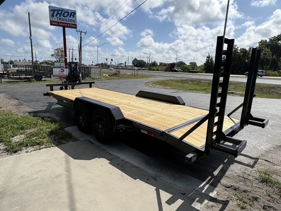 New 2027 GPS Trailers 7X20 TA 14K EQUIPMENT FLATBED Equipment Trailer