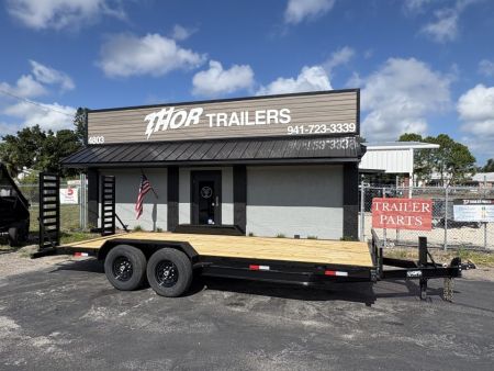 New 2027 GPS Trailers 7X20 TA 14K EQUIPMENT FLATBED Equipment Trailer
