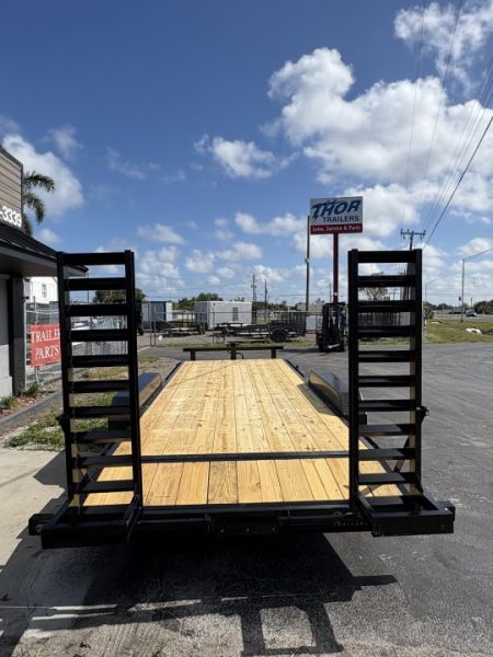 New 2027 GPS Trailers 7X20 TA 14K EQUIPMENT FLATBED Equipment Trailer