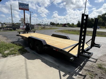 New 2027 GPS Trailers 7X20 TA 14K EQUIPMENT FLATBED Equipment Trailer