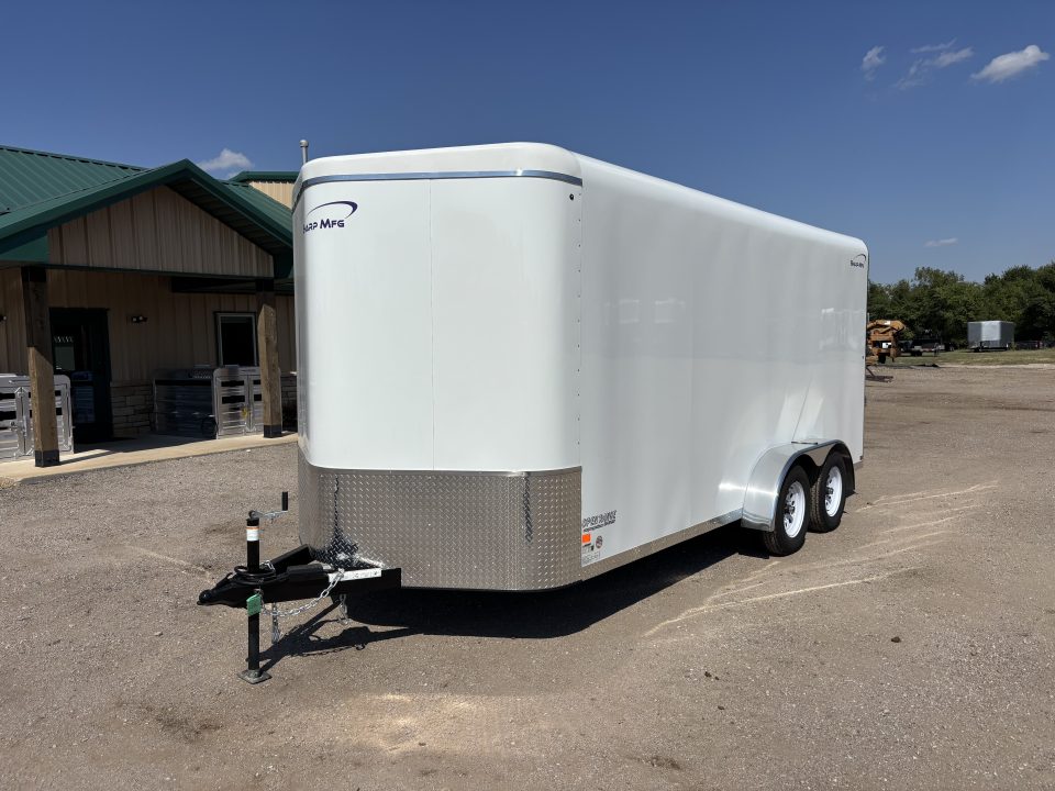 New 2027 Sharp Manufacturing 7X16 Cargo / Enclosed Trailer