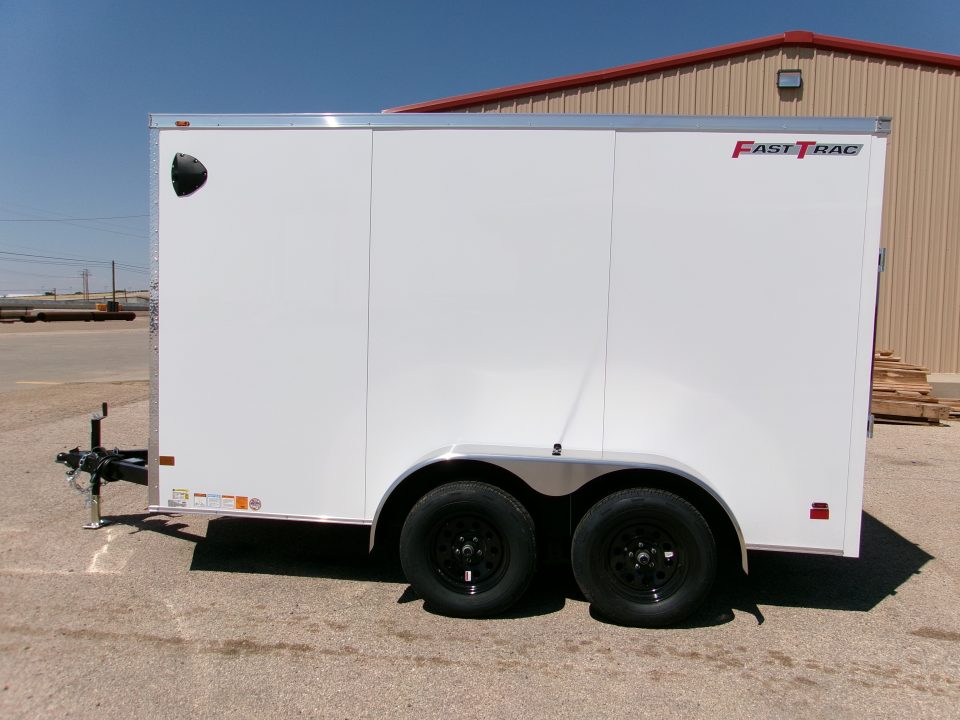 New 2027 Wells Cargo 6x12x6.5 Cargo w/ ramp & SCREWLESS .080 Panels