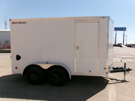 New 2027 Wells Cargo 6x12x6.5 Cargo w/ ramp & SCREWLESS .080 Panels