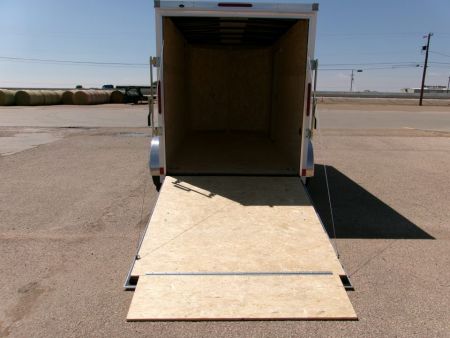 New 2027 Wells Cargo 6x12x6.5 Cargo w/ ramp & SCREWLESS .080 Panels
