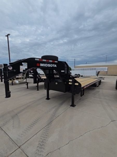 New 2027 Midsota FBHB36-GN Flatbed Trailer