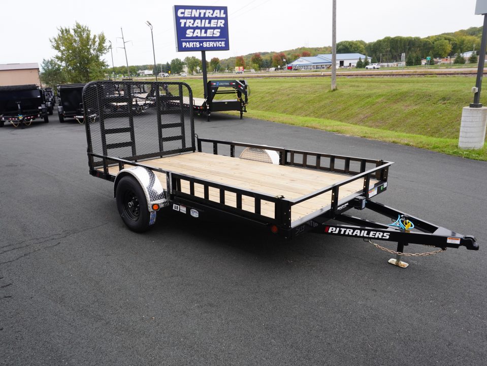 New 2027 PJ Trailers U8 83"x12ft Utility Trailer