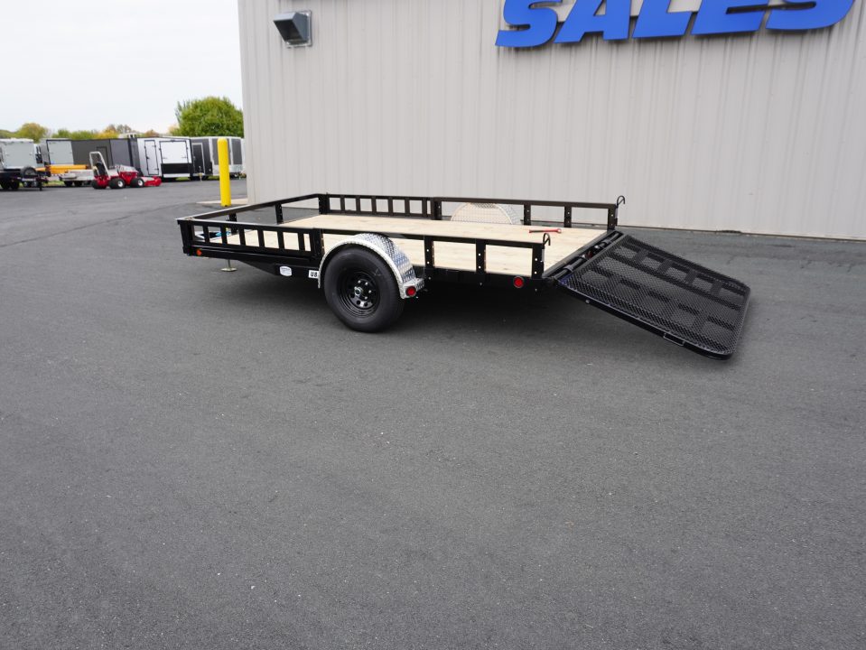 New 2027 PJ Trailers U8 83"x12ft Utility Trailer
