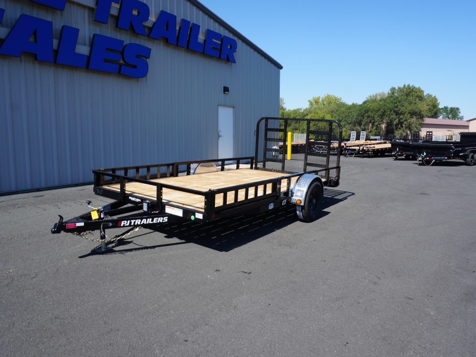 New 2027 PJ Trailers U8 83"x14ft Utility Trailer