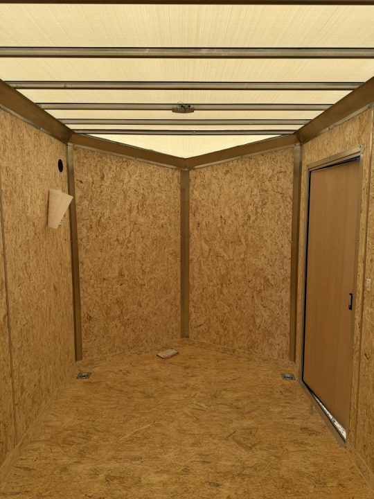 New 2026 FORMULA TRAILERS 7 x 16 Cargo / Enclosed Trailer with 7ft Interior with Ramp Door - UPGRADED MODEL - MONROE STORE ONLY SALE UNIT