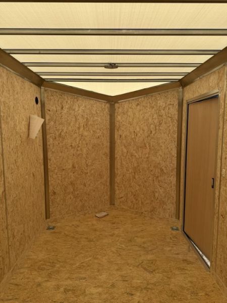 New 2026 FORMULA TRAILERS 7 x 16 Cargo / Enclosed Trailer with 7ft Interior with Ramp Door - UPGRADED MODEL - MONROE STORE ONLY SALE UNIT