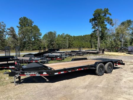 New 2026 Caliber Trailer Mfg 7x20 TA Equipment Trailer