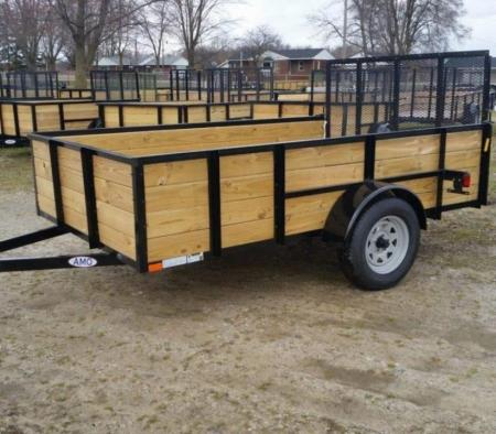 New 2027 AMO 6.5 x 14 A.M.O. High Side Landscape Trailer Landscape Trailer