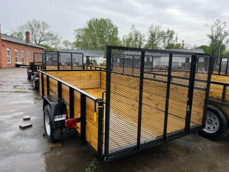 New 2027 AMO 6.5 x 12 A.M.O. High Side Landscape Trailer Landscape Trailer