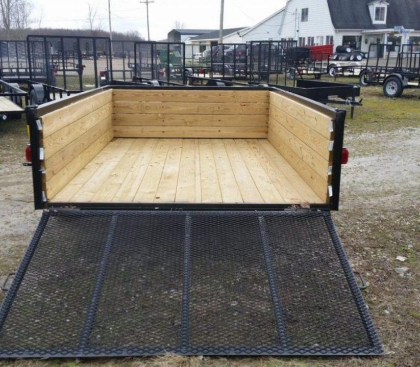 New 2027 AMO 6.5 x 14 A.M.O. High Side Landscape Trailer Landscape Trailer