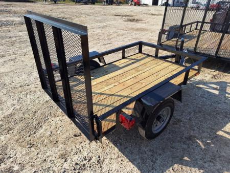 New 2027 AMO 4x6 Light Duty 2K Lowside Landscape Trailer