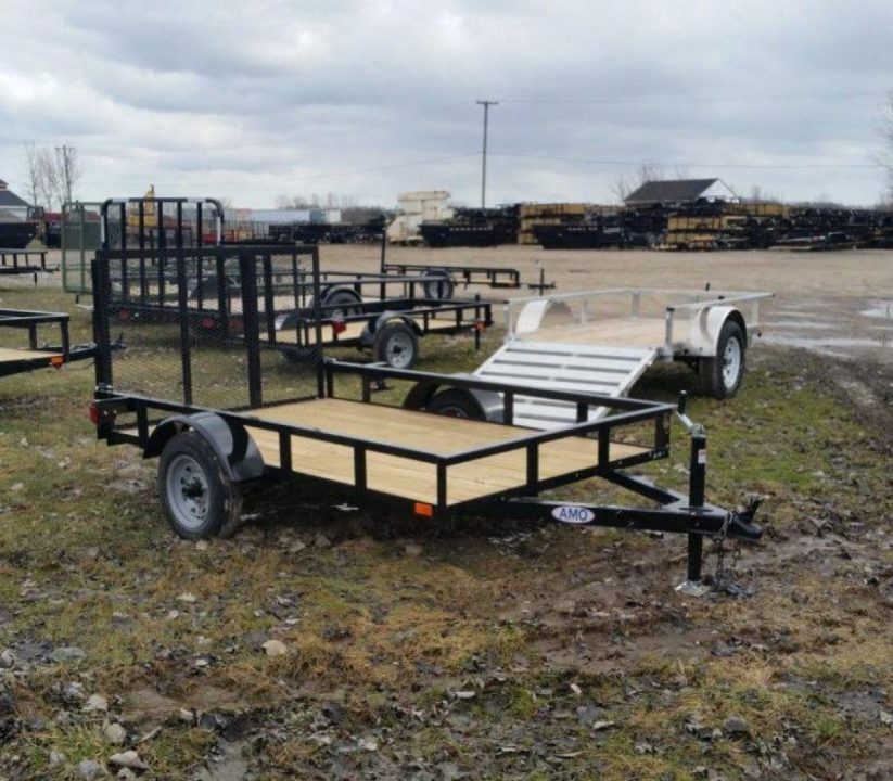 New 2027 AMO 5 x 8 2K Landscape Landscape Trailer