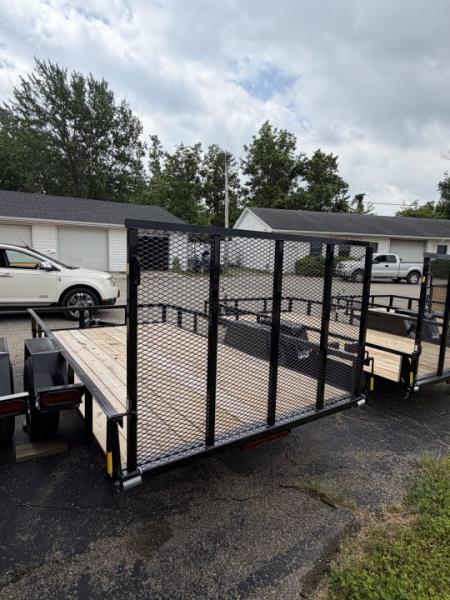 New 2027 AMO 6.4 x 12 A.M.O. Low Side Landscape Trailer Landscape Trailer
