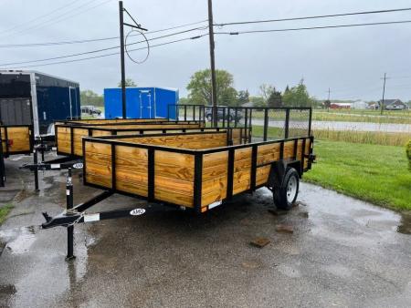 New 2027 AMO 6.5 x 12 A.M.O. High Side Landscape Trailer Landscape Trailer