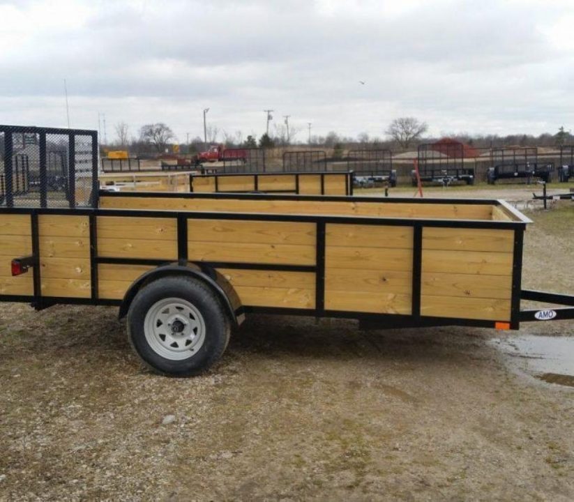 New 2027 AMO 6.4X12 WOODSIDE LANDSCAPE Landscape Trailer