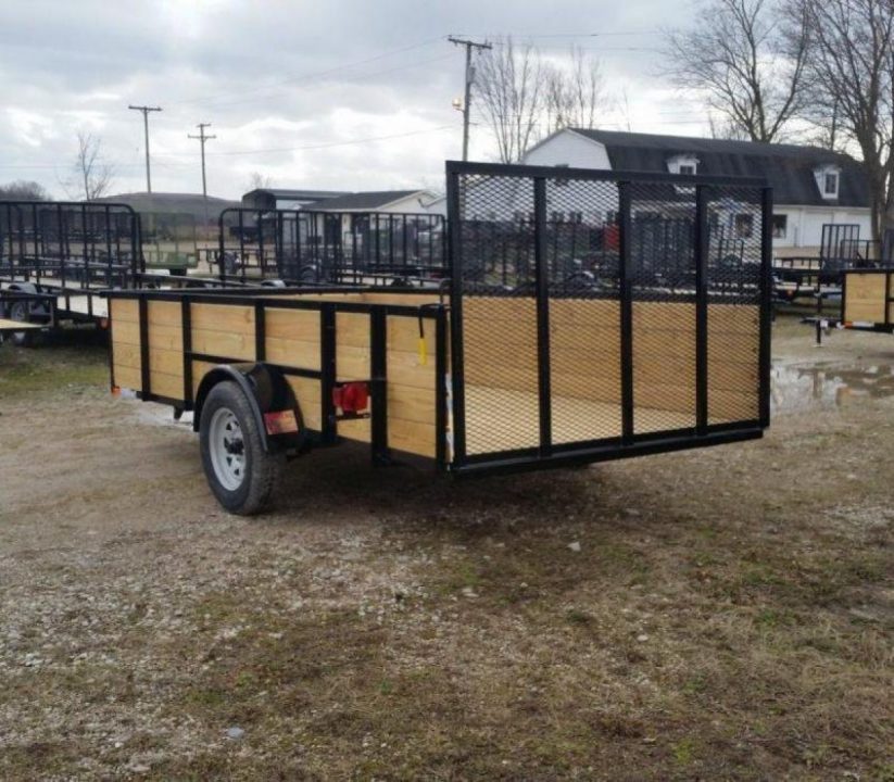 New 2027 AMO 6.4X12 WOODSIDE LANDSCAPE Landscape Trailer