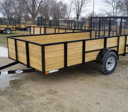 New 2027 AMO 6.4X12 WOODSIDE LANDSCAPE Landscape Trailer