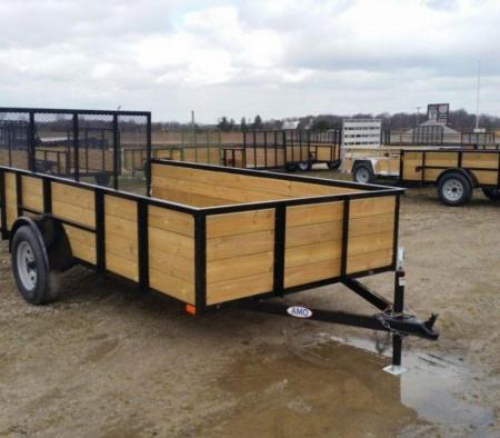 New 2027 AMO 6.4X12 WOODSIDE LANDSCAPE Landscape Trailer