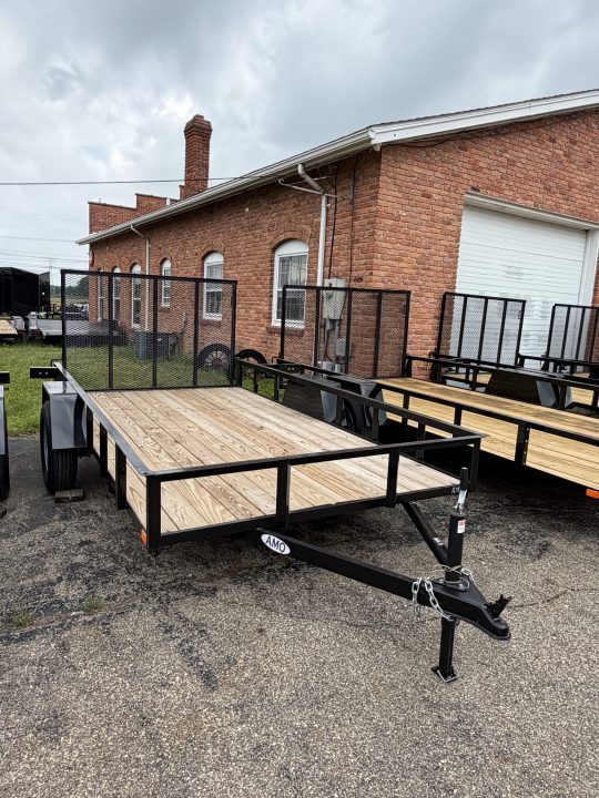 New 2027 AMO 6.4 x 12 A.M.O. Low Side Landscape Trailer Landscape Trailer