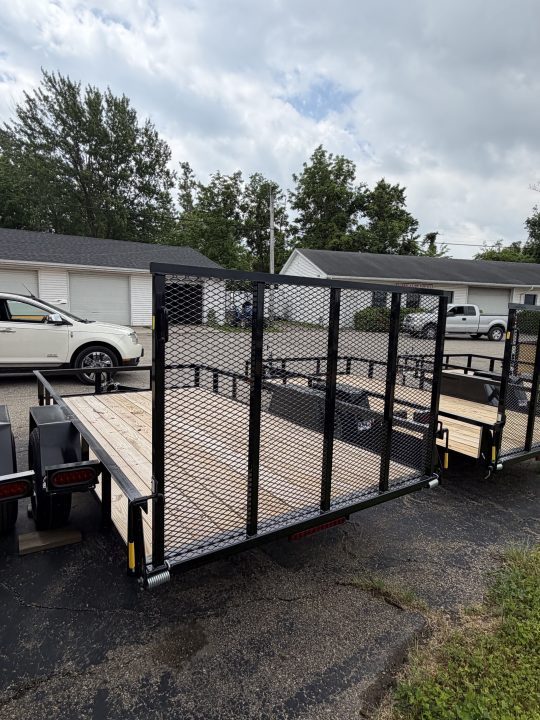 New 2027 AMO 6.4 x 12 A.M.O. Low Side Landscape Trailer Landscape Trailer