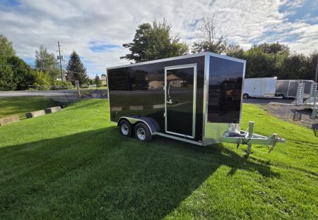 New 2027 Galvanized 7'x14' TA-5200 5 Ton Galvanized Contractor Trailer