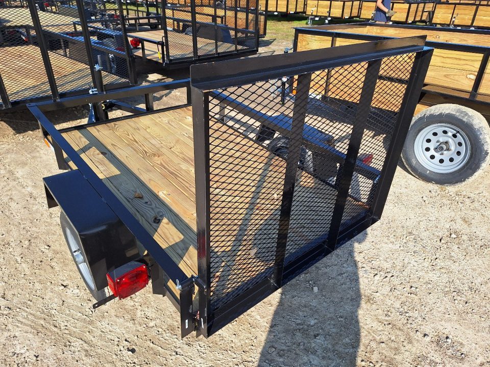 New 2027 AMO 4x8 Light Duty 2K Lowside Landscape Trailer