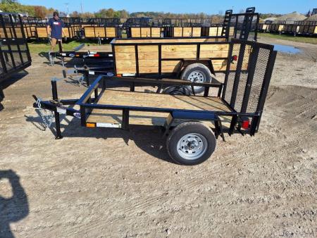 New 2027 AMO 4x8 Light Duty 2K Lowside Landscape Trailer