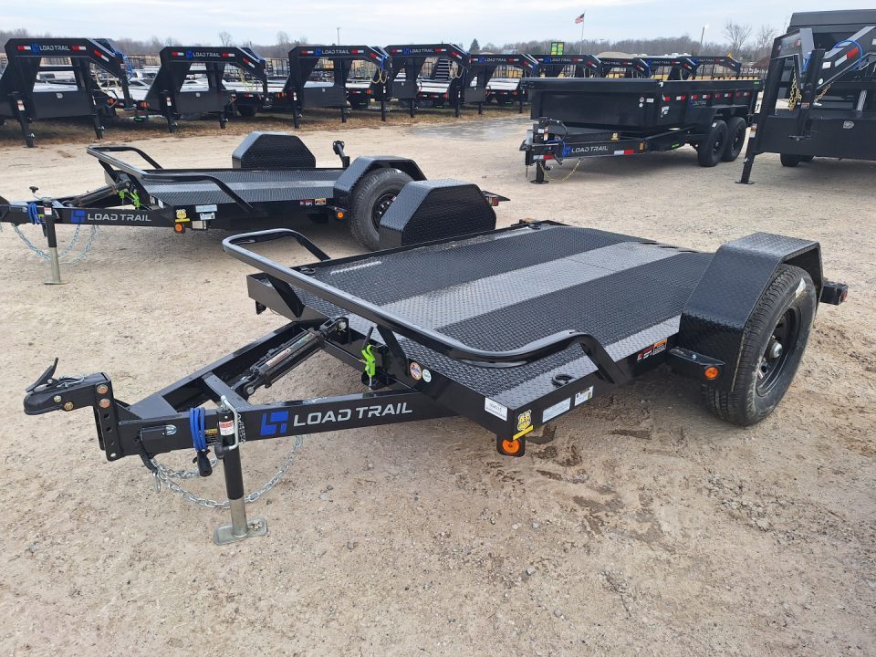 New 2026 Load Trail 5X10 SCISSOR LIFT Tilt Trailer