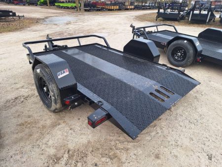 New 2026 Load Trail 5X10 SCISSOR LIFT Tilt Trailer
