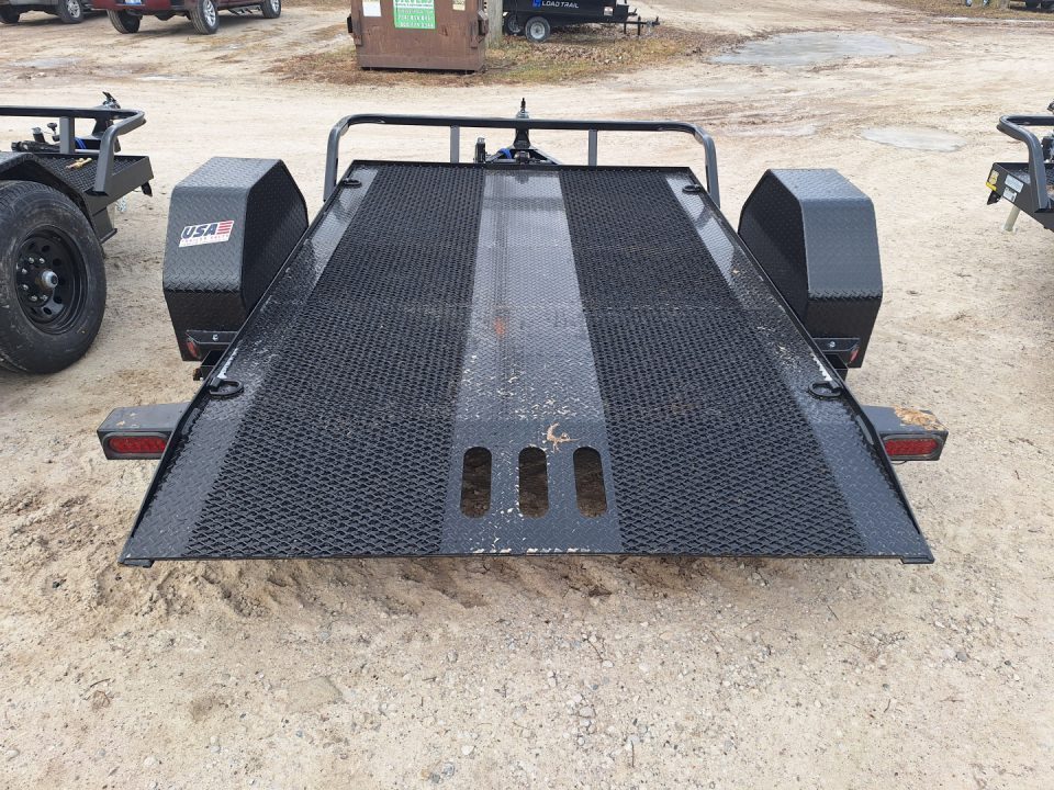 New 2026 Load Trail 77X12 SCISSOR LIFT Tilt Trailer