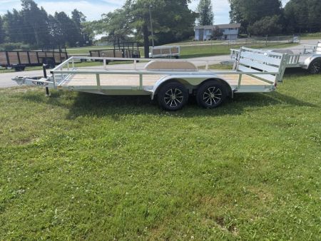 New 2026 H&H Trailers 16' ALUMINUM Landscape Trailer