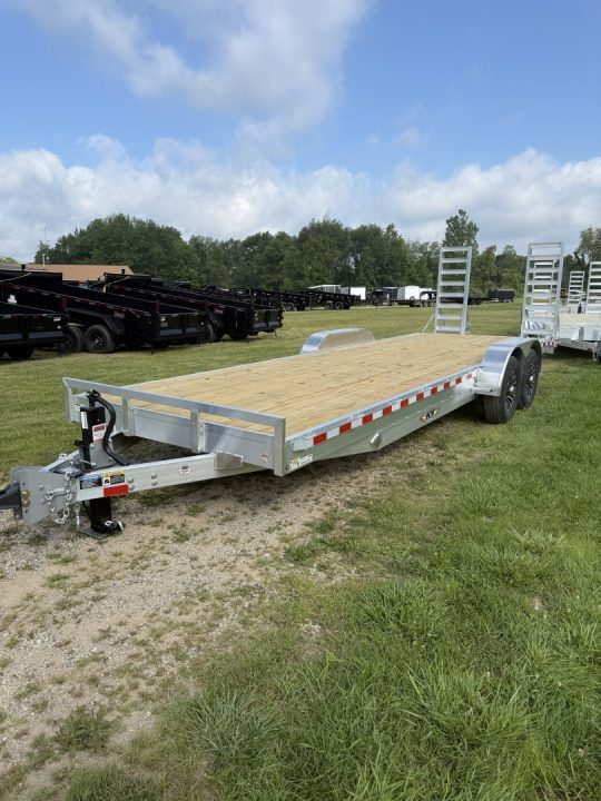 New 2026 H&H Trailers 24' ALL ALUMINUM 14K Equipment Trailer