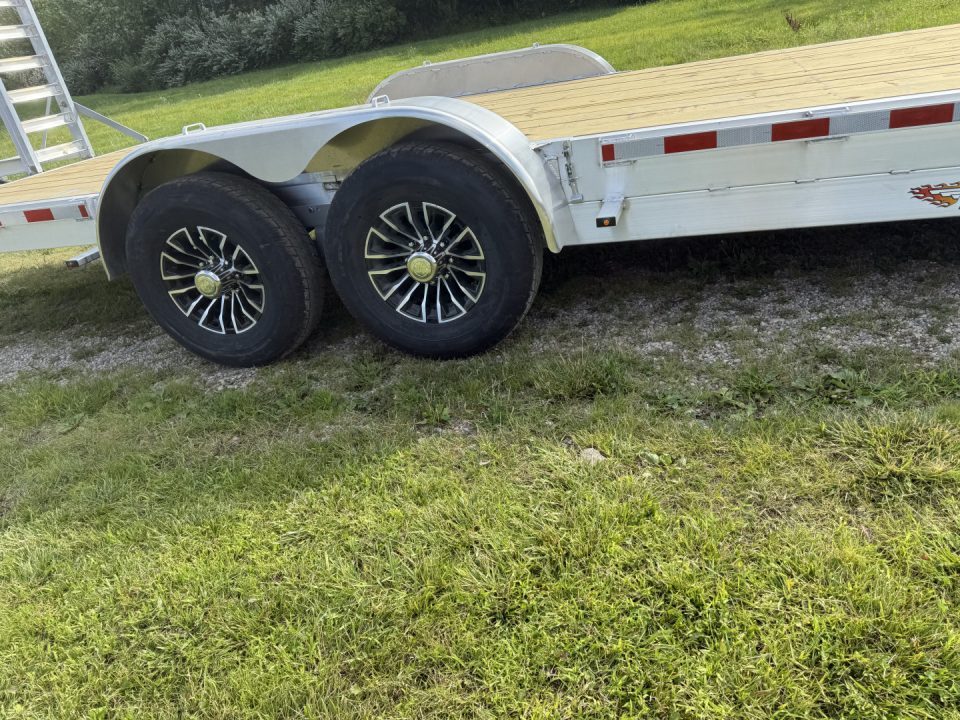 New 2026 H&H Trailers 24' ALL ALUMINUM 14K Equipment Trailer