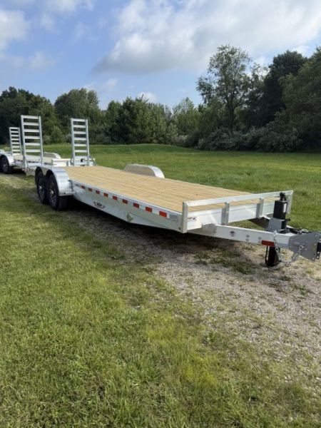 New 2026 H&H Trailers 24' ALL ALUMINUM 14K Equipment Trailer