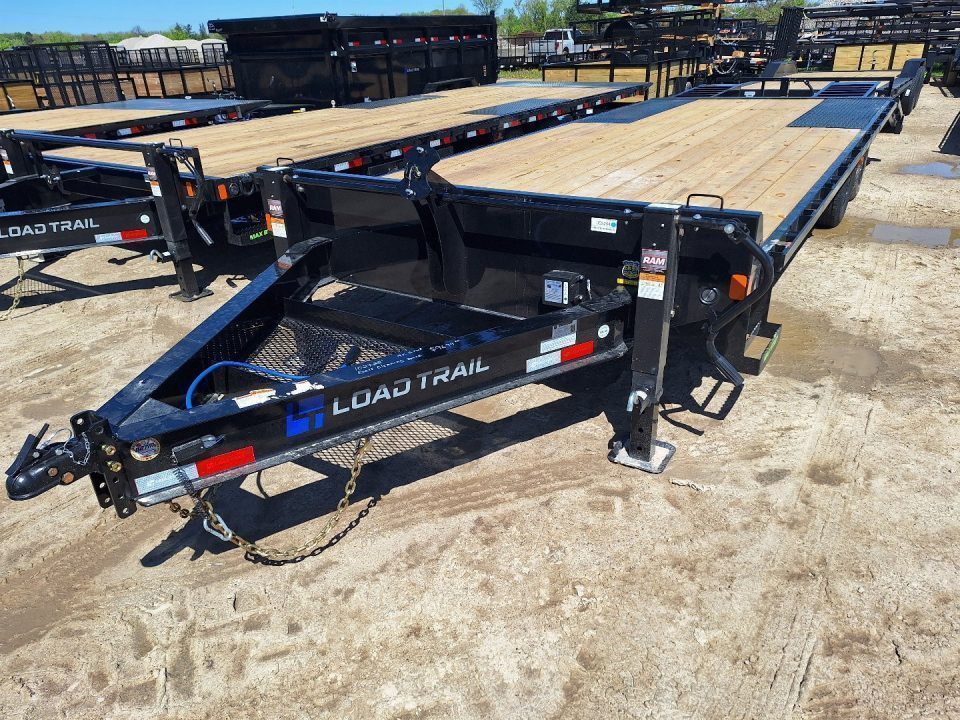 New 2026 Load Trail 102x25 W/MAX RAMPS Deckover Trailer