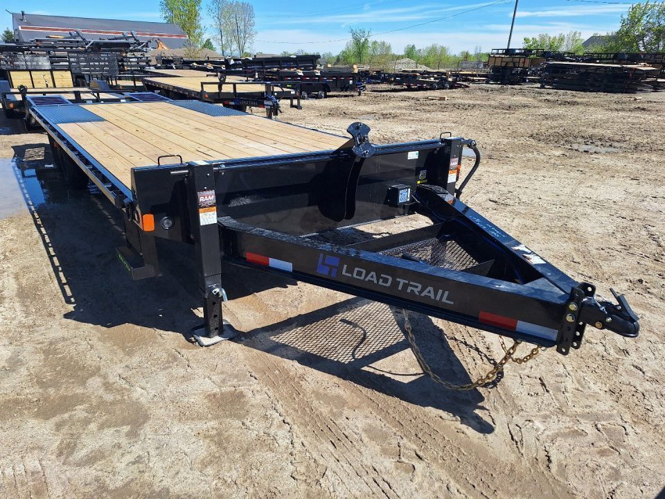 New 2026 Load Trail 102x25 W/MAX RAMPS Deckover Trailer