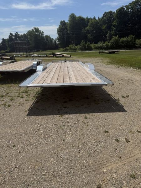 New 2026 H&H Trailers 102X24 ALUMINUM 14K Tilt Trailer