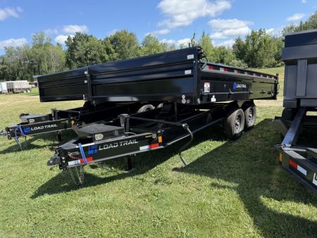 New 2027 Load Trail 96X16 DECKOVER W/FOLD DOWN SIDES Dump Trailer