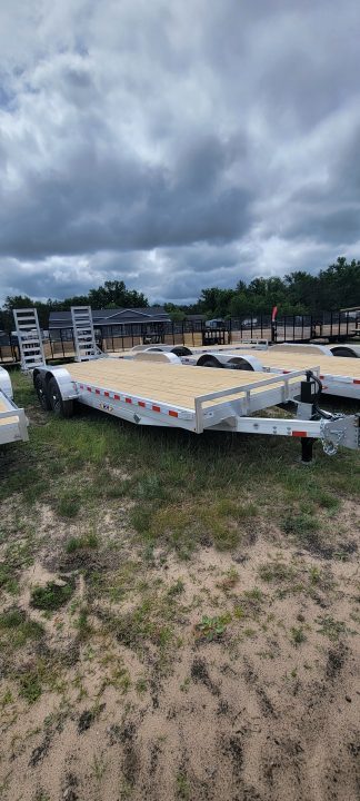 New 2026 H&H Trailers 82X20 14K HD RAMPS Equipment Trailer