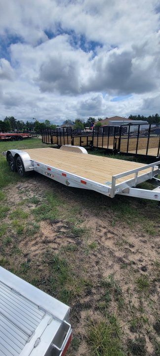 New 2026 H&H Trailers 82X20 7K ALUMINUM Car Hauler