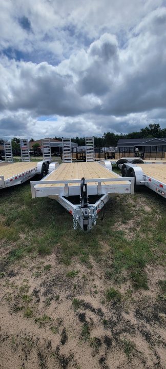 New 2026 H&H Trailers 82X20 14K HD RAMPS Equipment Trailer